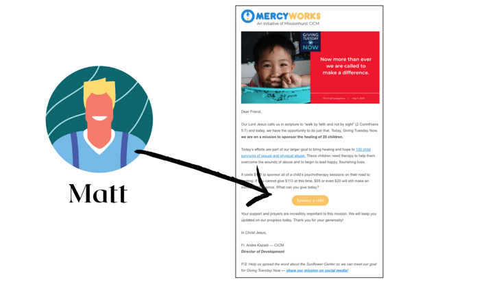 A fundraising email that drove more donations to our Philippines donation campaign